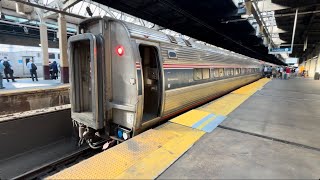 Northeast Regional stops at Newark