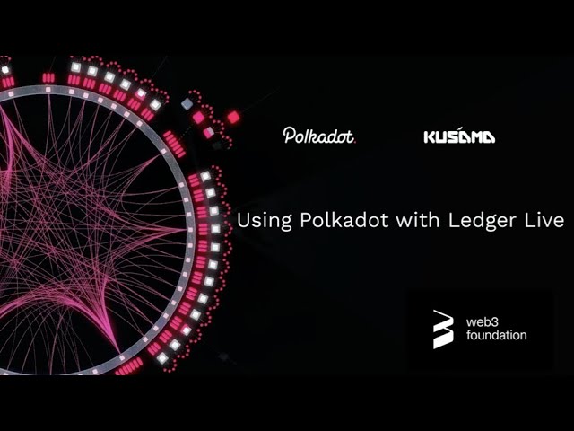 Using Polkadot with Ledger Live