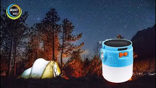 Solar camping flashlight emergency bulb screenshot 2