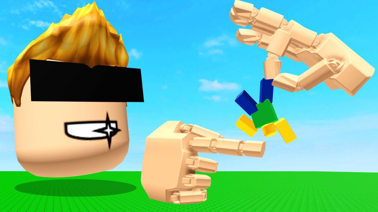 Roblox Vr But I Have Giant Hands Youtube
