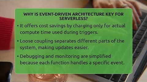 Why Is Event-driven Architecture Key For Serverless? - Talking Tech Trends