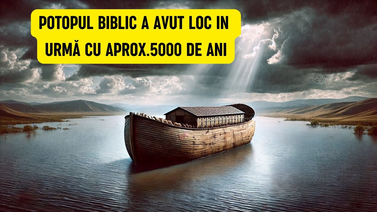 Potopul Biblic a avut loc in urma cu aprox.5000 de ani