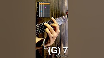 #G #seventh#7 #chord #guitar #samusicvlogs #shorts