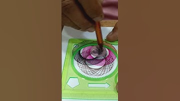 Beautiful & Smart Spirograph Art #spirograph #drawing #art #trending #shorts #video #craft #trend