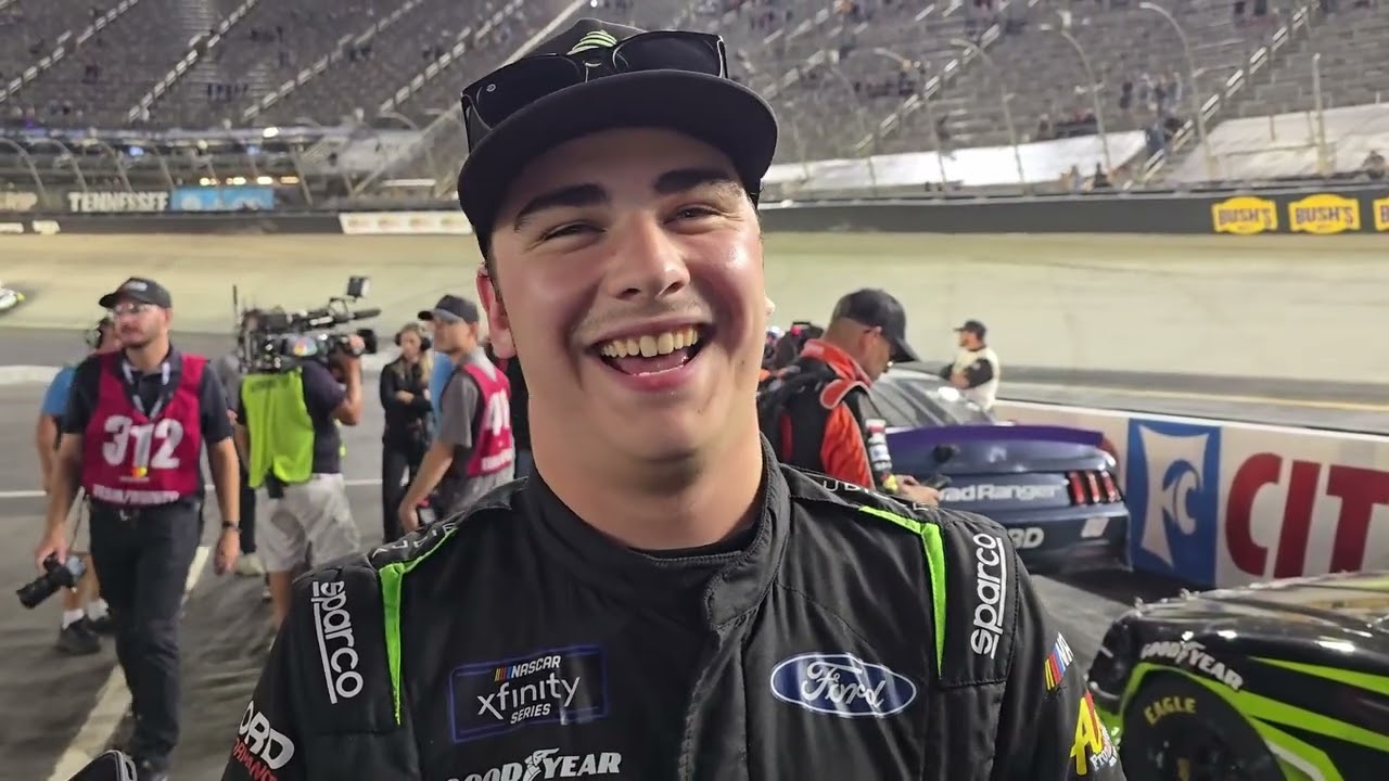 Sam Mayer Proud of Third-Place Effort at Bristol Motor Speedway