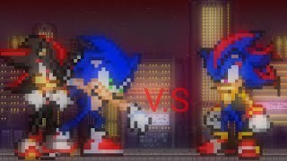 Sonic E Shadow Vs Izanagi