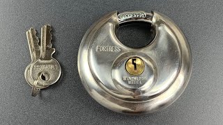 [799] Target’s Best Padlock Picked - Fortress 70mm Disc Padlock (Model 357T)