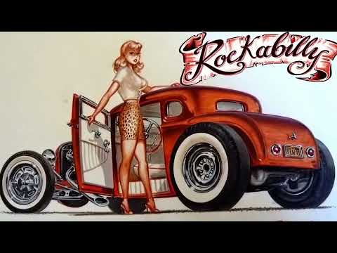 Best Rockabilly Rock And Roll Songs Collection  Top Classic Rock N Roll Music Of All Time