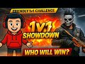 1V1 FIGHT WITH MY FRIEND😱#freefire 