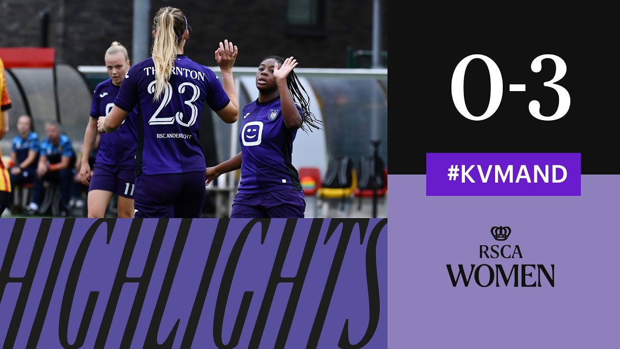 HIGHLIGHTS: RSCA Women - White Star Woluwé