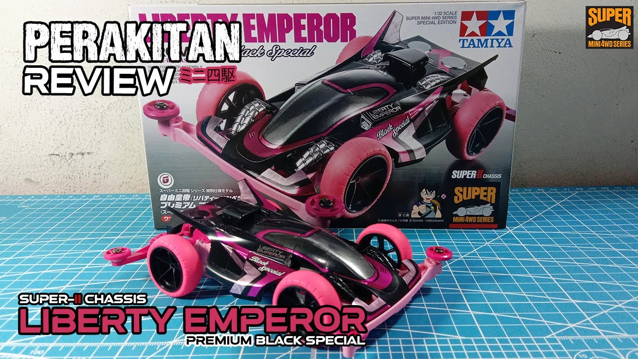 ミニ四駆 ] Merakit Tamiya Liberty Emperor Premium - Black
