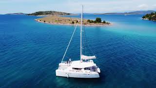 Sailing in Croatia 2021 - Kornati - Dugi otok - Mediterranean Adriatic sea - Relaxation video in 4k