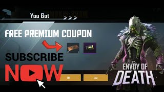 PUBG Mobile FREE PREMIUM COUPON / UC VOUCHER