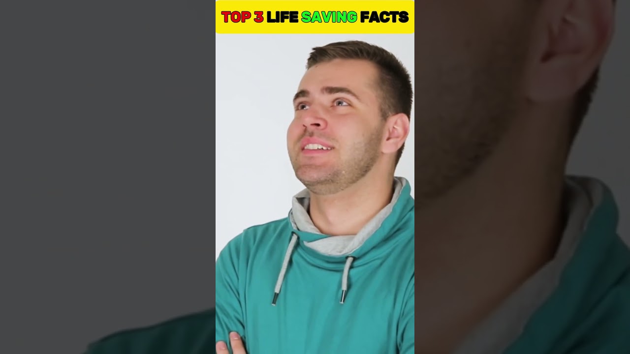 3 FACTS That Could SAVE Your LIFE! #shortvideo #viral #facts #mindfacts #funfacts #amazingfacts