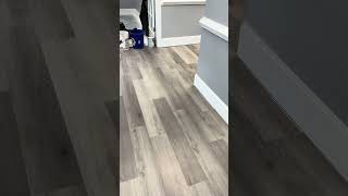 LVP Installation - Before and After #beforeandafter #lvpfloors #lvpflooring #lvp  #lvptransition