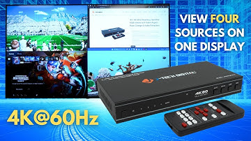 4K@60Hz Multi-Viewer and Seamless Switcher Product Overview