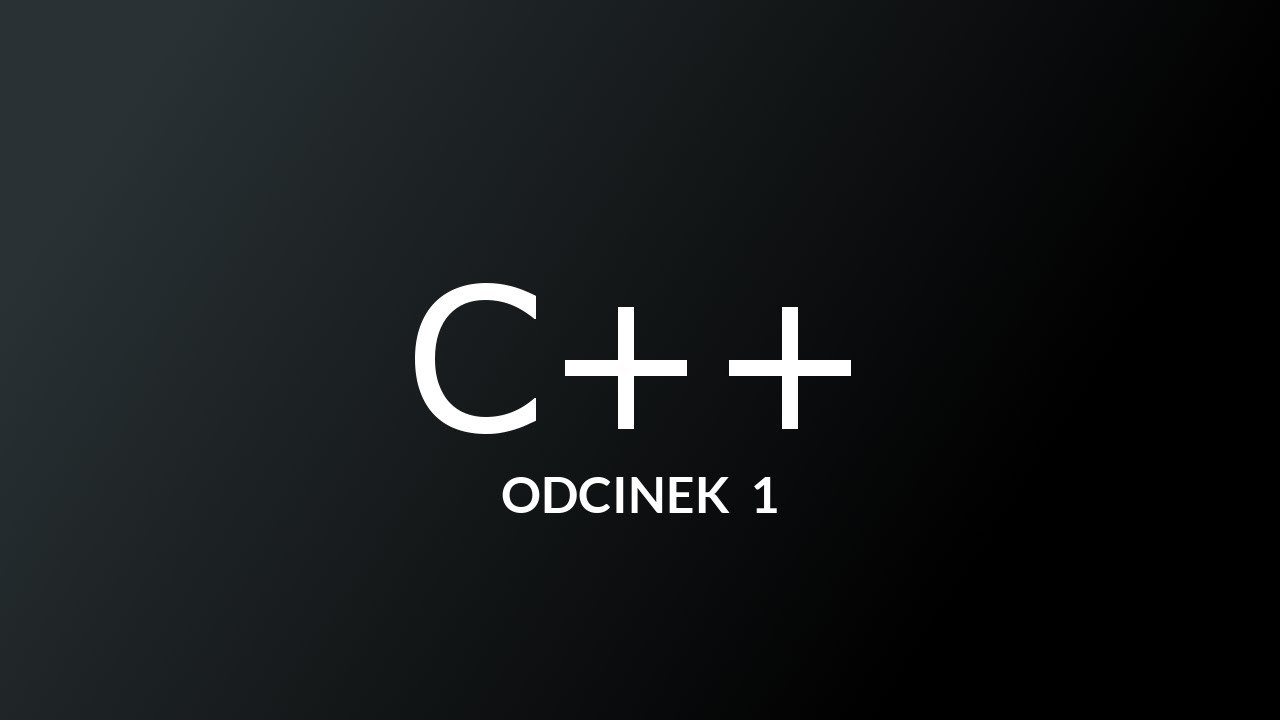C++ #1 - Prosta gra w konsoli systemu Windows - YouTube