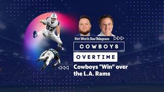 Cowboys Overtime Rams practice win Quinnen Williams and Tyler Guyton at LT1