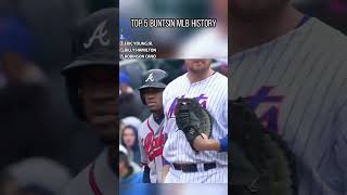 These 5 MLB Bunts Left the Crowd Speechless! #baseball #mlb #viral #youtube