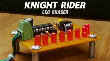 How to make a cool Rain Drop Led Chaser |4015 Project