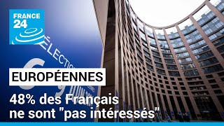 Élections européennes : 48% des Français ne sont "pas intéressés" (sondage ViaVoice)