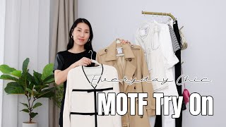 MOTF Try On | Everyday Chic Outfits | Chris Han