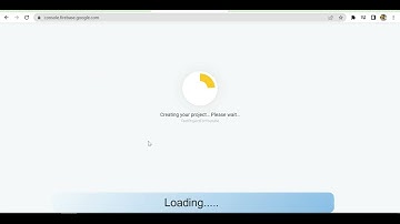 Firebase project and database setup