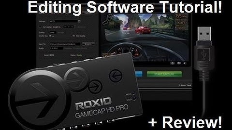 Roxio Game Capture HD Pro Editing Tutorial + Review!