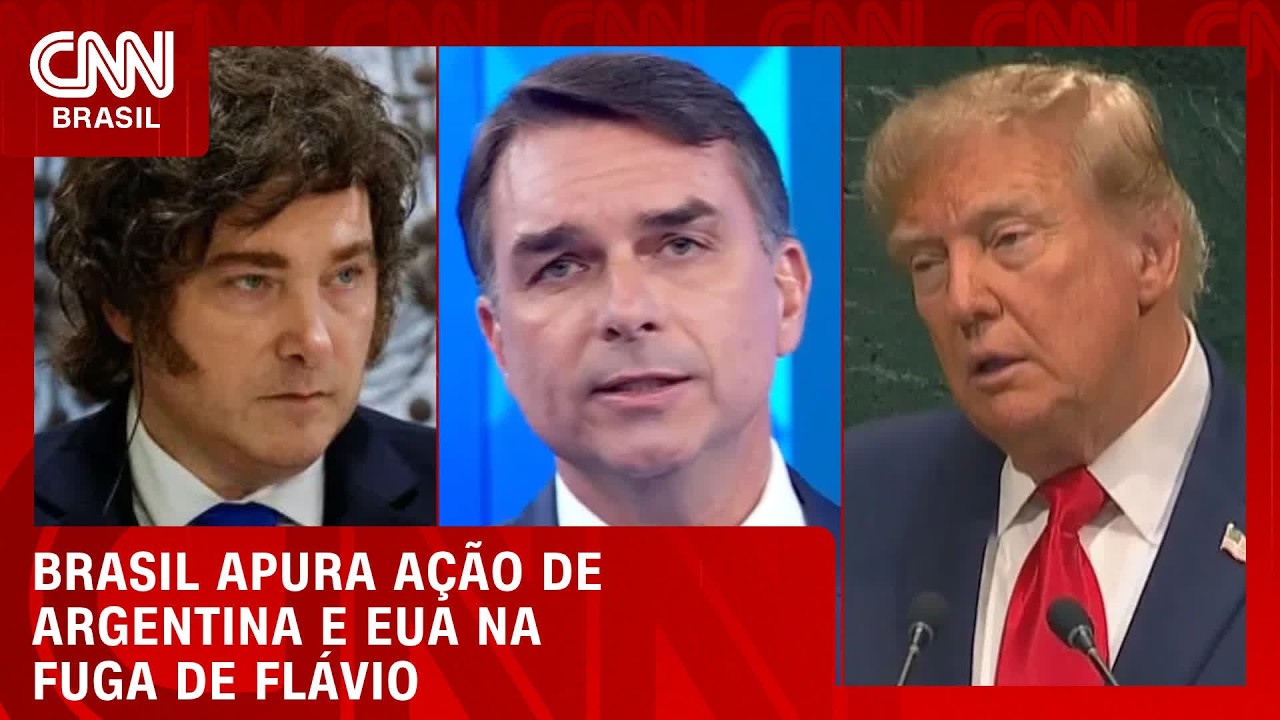 Brasil apura ação de Argentina e EUA na fuga de Flávio | CNN PRIME TIME