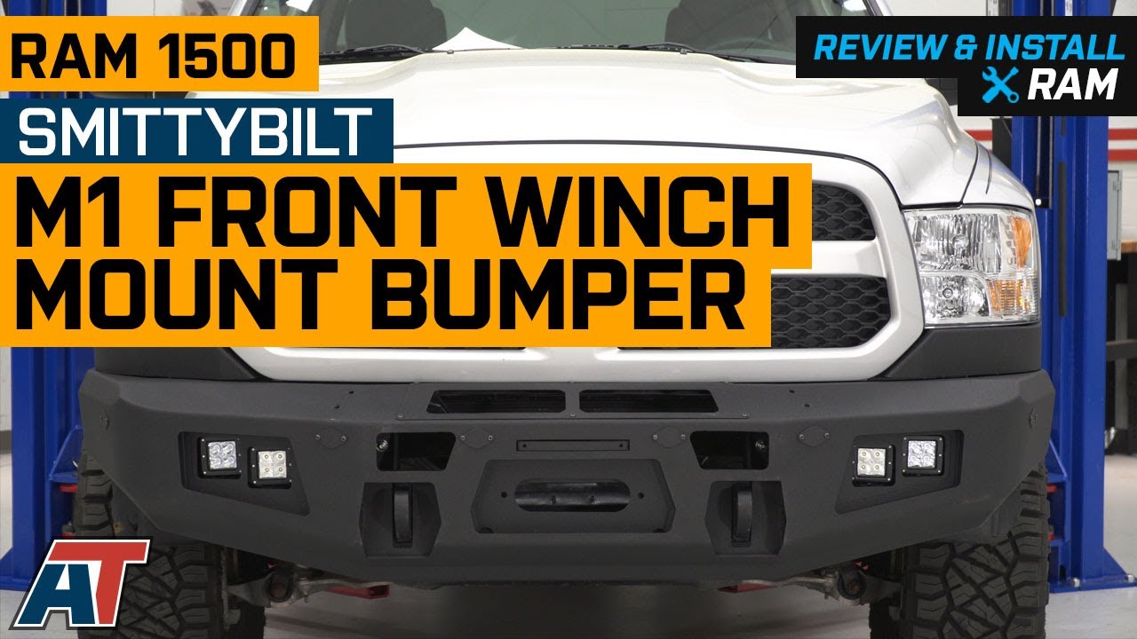 2009 2018 Ram 1500 Smittybilt M1 Front Winch Mount Bumper Review