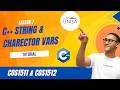 COS1511 | Strings and chars in C++ | lesson 7