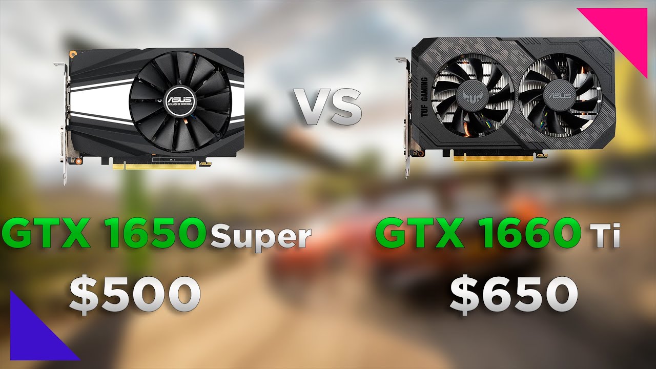 Gtx 1650 super vs gtx 1660