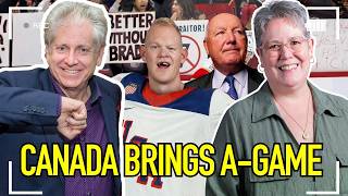 CANADIANS BRING THE A-GAME TO MAGA FIGHT !!!