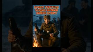 Почему советские солдаты натирали сапоги… салом? #shorts #история