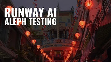 RUNWAY ALEPH - A powerful AI video manipulation and repair tool