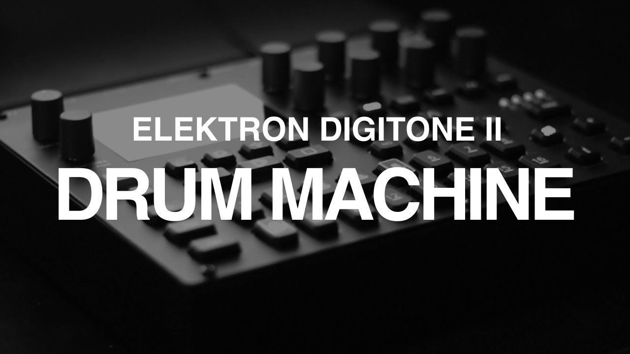 Elektron Digitone II Drum Project – 16 Patterns for Instant Beats - YouTube