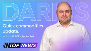 Gold, silver, crude oil, nat. gas & other commodities | Top News w. Darius Anucauskas