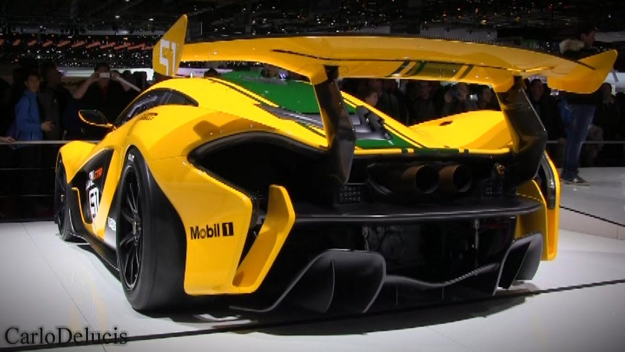 Mclaren P1 Gtr Exterior And Interior