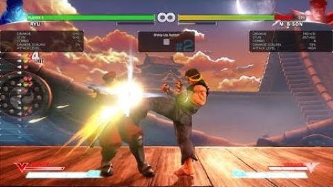 SFV Ryu CCsweep meaty axe kick set up