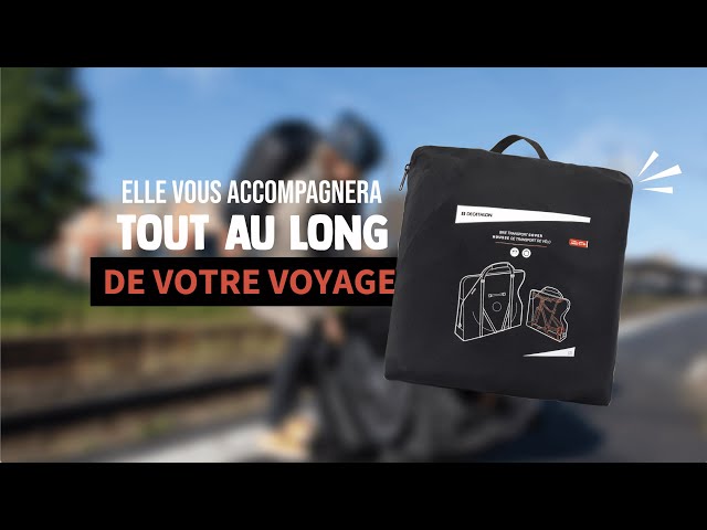 HOUSSE DE PROTECTION POUR TRANSPORT VÉLO PLIANT BTWIN