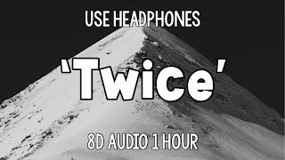 Little Dragon - Twice | 1 Hour (8D Audio)