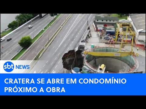 Video cratera-surge-em-condominio-proximo-as-obras-da-linha-6-do-metro-de-sp-sbt-newsna-tv-20-05-24