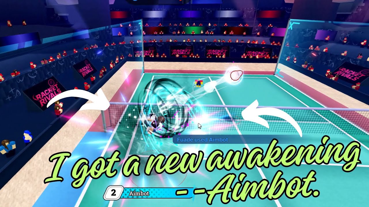 Fake Awakening Racket Rivals Roblox: Racket Rivals - I Played with the new Awakening - Aimbot ...