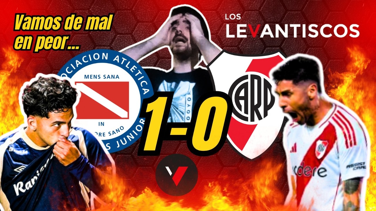 Liga Profesional | Fecha 5 | Argentinos Jr. 1 River Plate 0 | Reacciones de Fanáticos