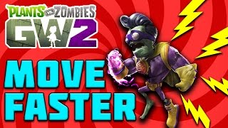 How To Move Faster! Trick/Tutorial - Plants vs Zombies Garden Warfare 2