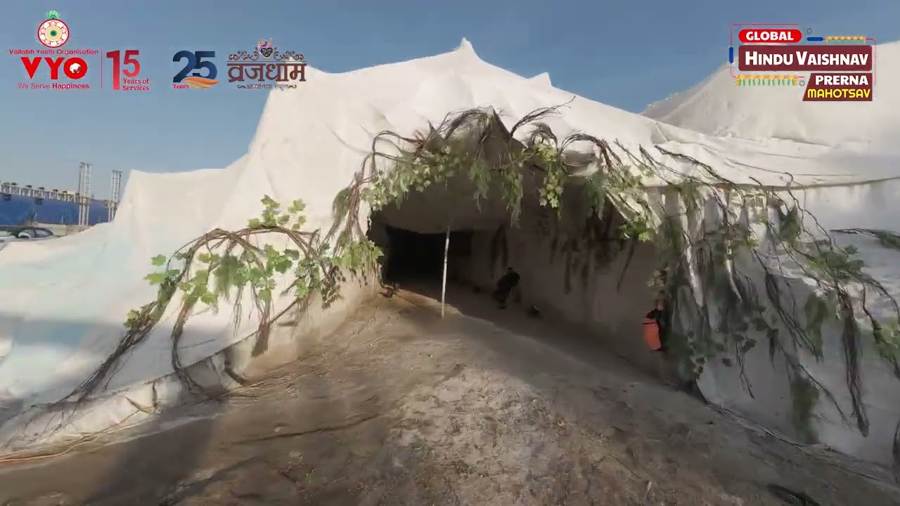 And it all begins.......Global Hindu Vaishnav Prerna Mahotsav prarambh today