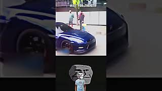 WAIT FOR THE GTR😳🔥😂|| SUBSCRIBE FOR MORE🫶🏻|| TROLL CHATTER🗿||#trending #shorts #viral #cars #troll