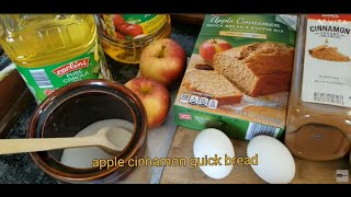 how to make apple bread | easy pastries | apple cinnamon bread | quick bread | easy recipe |