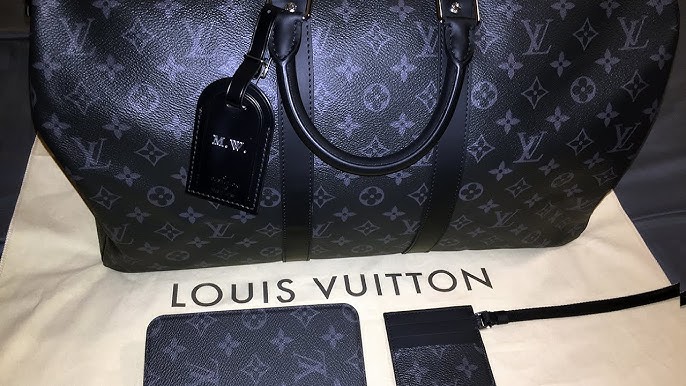 Louis Vuitton Voyager Messenger Bag Monogram Eclipse Canvas PM Black  13333682