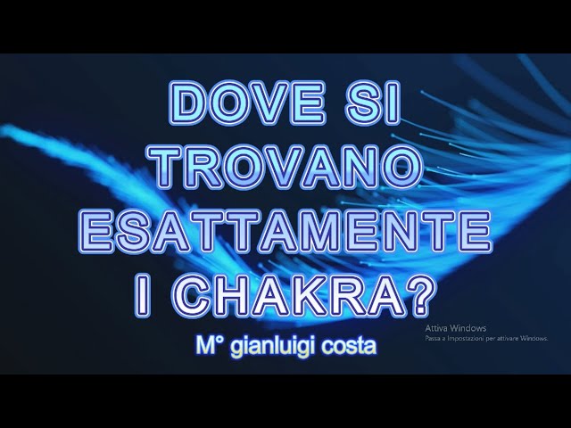 Dove si trovano esattamente i Chakra? La verità che nessuno ti dice!